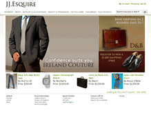 Tablet Screenshot of jjesquire.com